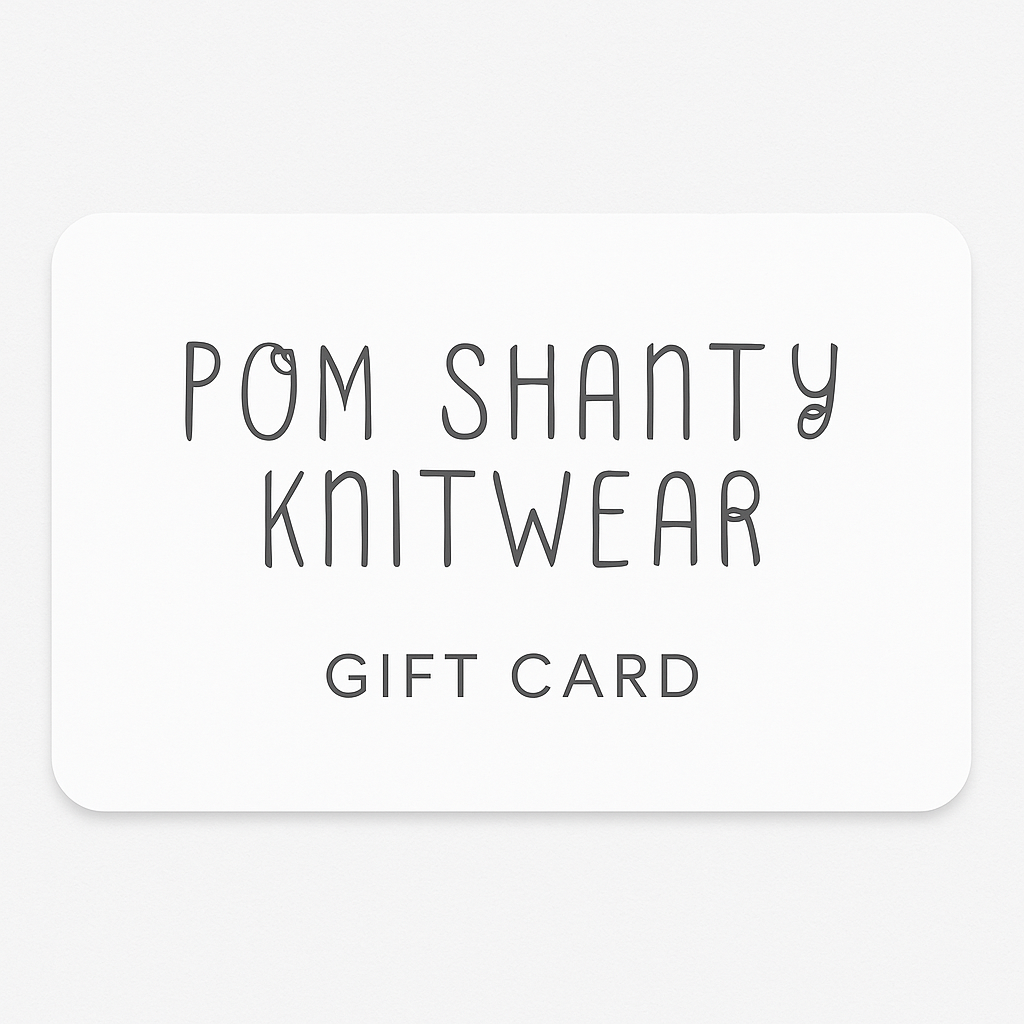 Pom Shanty Knitwear Gift Card