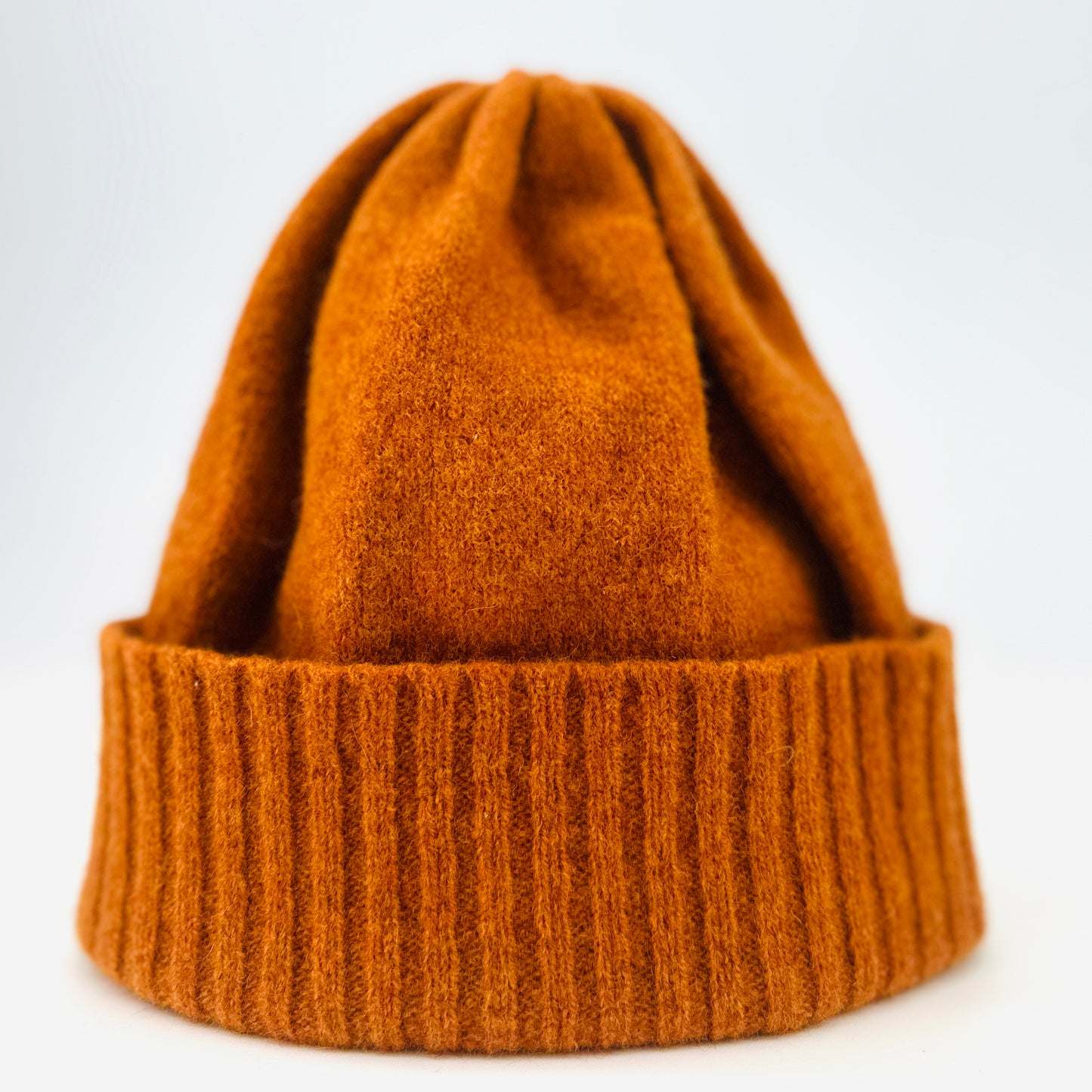 Rust Lambswool Beanie